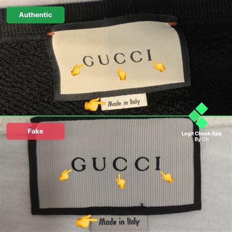 gucci neck tag.